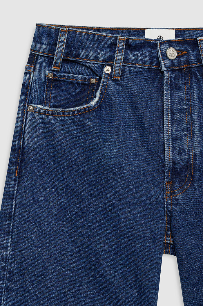 ANINE BING Roy Jean 31" - Clean Indigo Denim